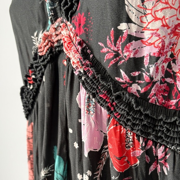 Free People Floral Blouse - Picture 7 of 11